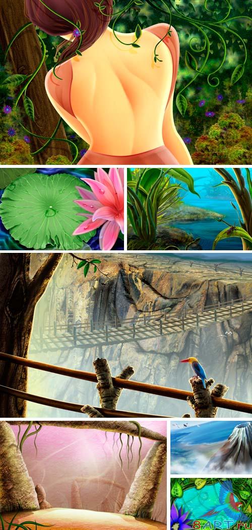 PSD Illustrations - nature 5