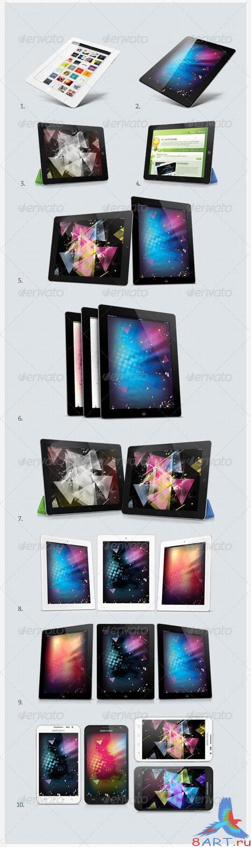 GraphicRiver Tabletisimo - Tablets Mock-up Showcaser