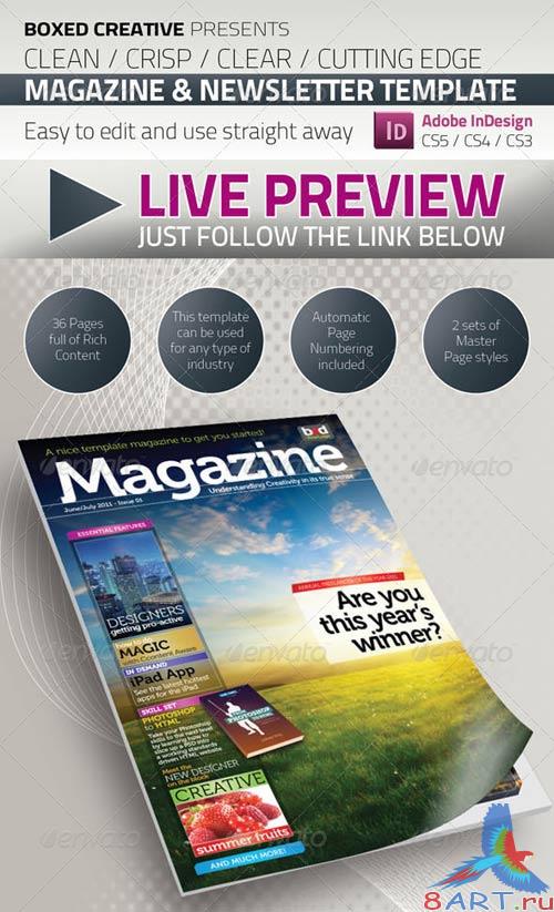 GraphicRiver 36 Page Magazine / Newsletter Template