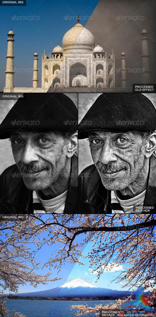 GraphicRiver 65 Premium Actions Set GraphicRiver 65 Premium Actions Set