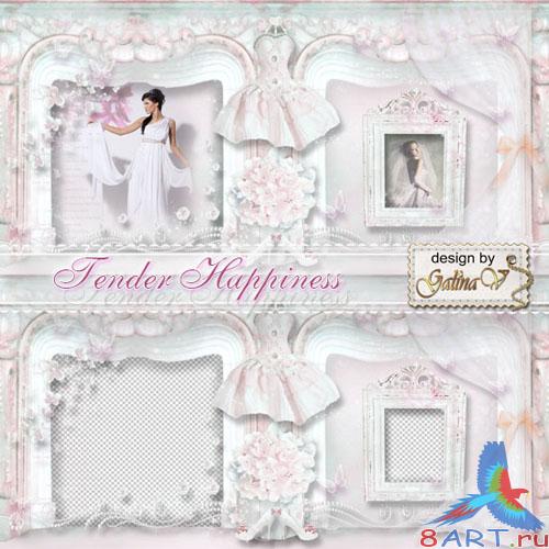 Свадебная фотокнига - Нежное счастье Свадебная фотокнига - Нежное счастье