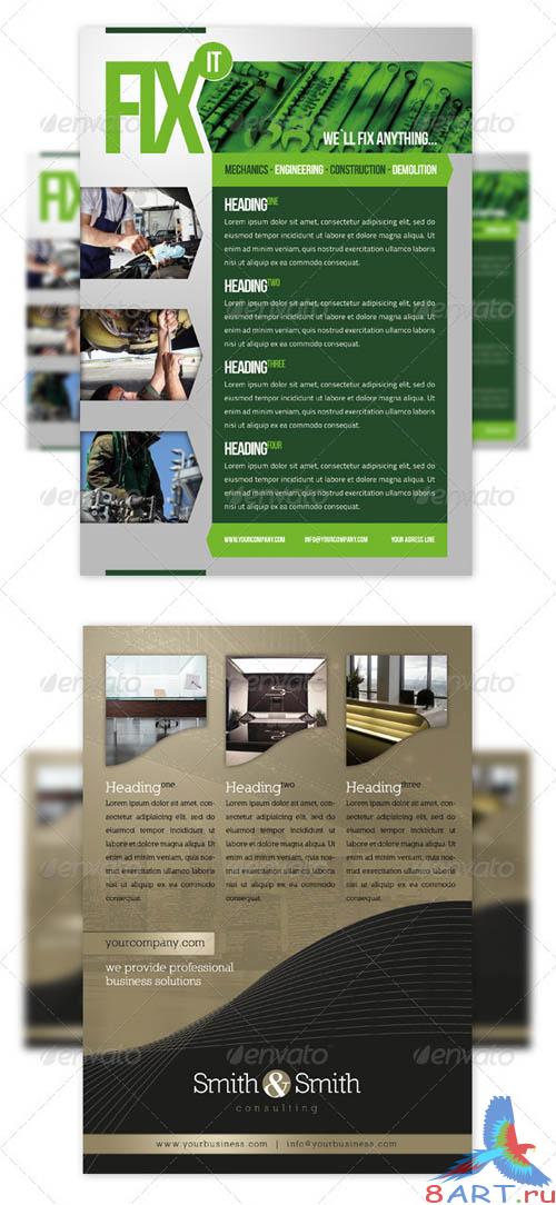 GraphicRiver RW Essential Business Flyer Bundle Vol 17 GraphicRiver RW Essential Business Flyer Bundle Vol 17