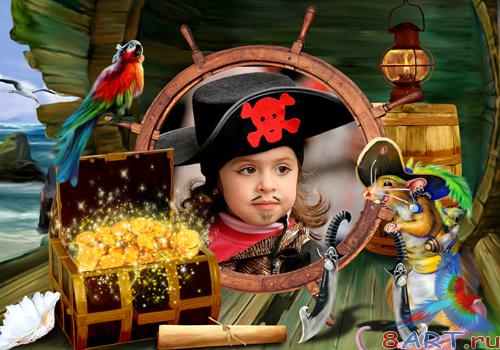 PSD frame - Treasures