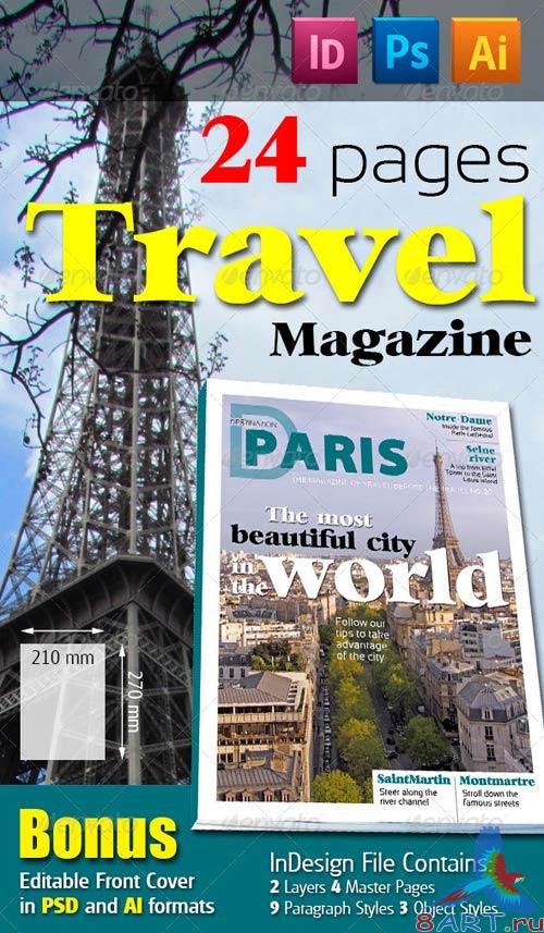 GraphicRiver 24 Pages Travel Magazine Version Two GraphicRiver 24 Pages Travel Magazine Version Two