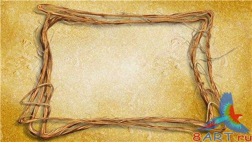 PSD - Frame with ropes PSD - Frame with ropes