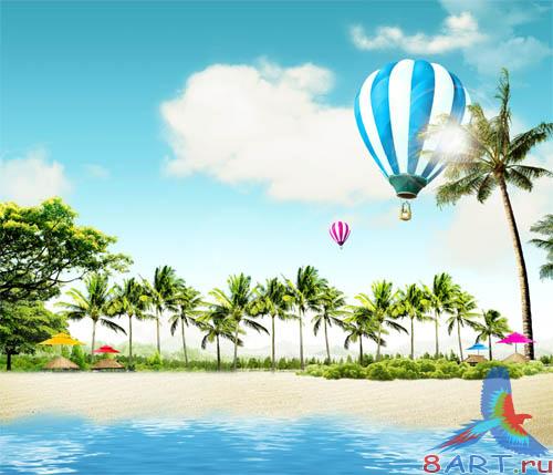PSD - Sunny Beach Template