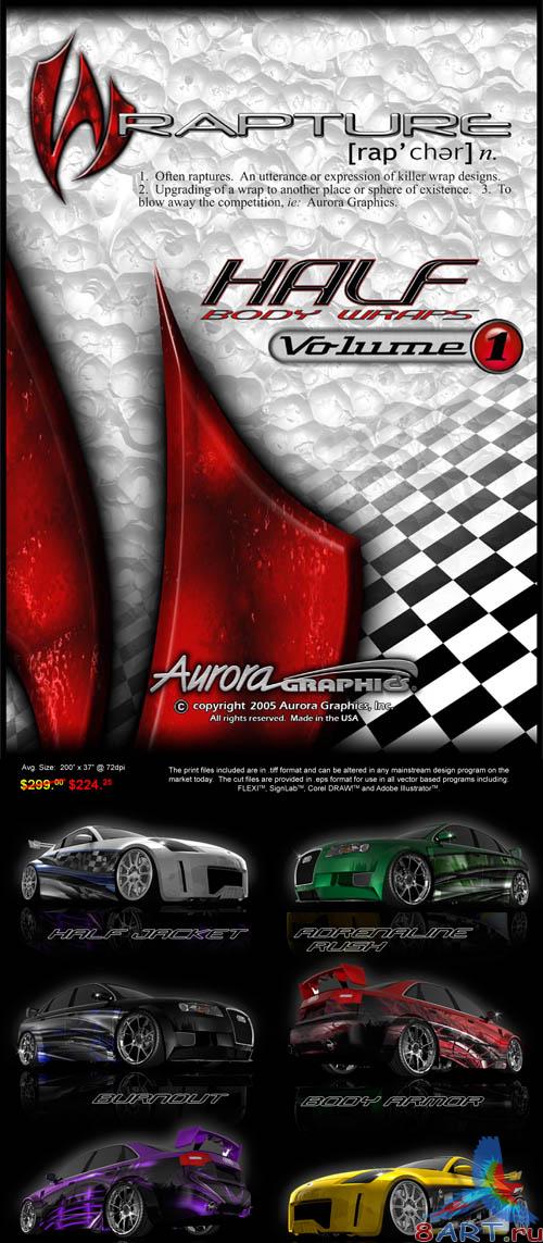 Wrapture Half Body Wraps Vol.1