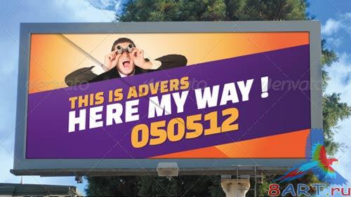 GraphicRiver Mockup For Outdoor Advertising Displays