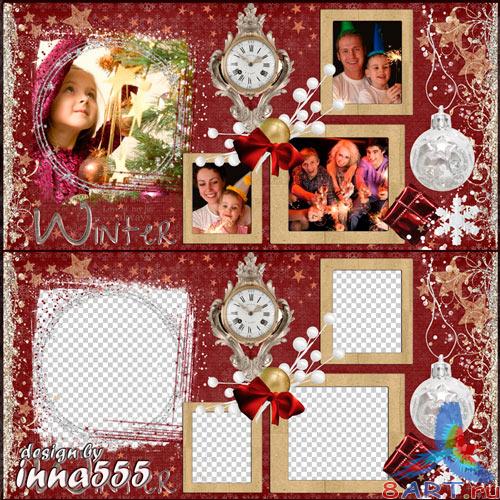 Праздничная фотокнига - Любимые рождественские украшения Праздничная фотокнига - Любимые рождественские украшения