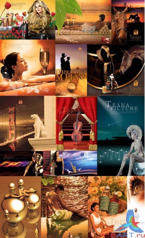 TEANA FULL LAYERED PSD 2009