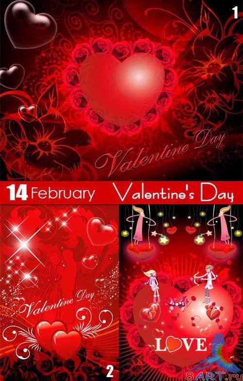 PSD templates - Valentine's Day 2