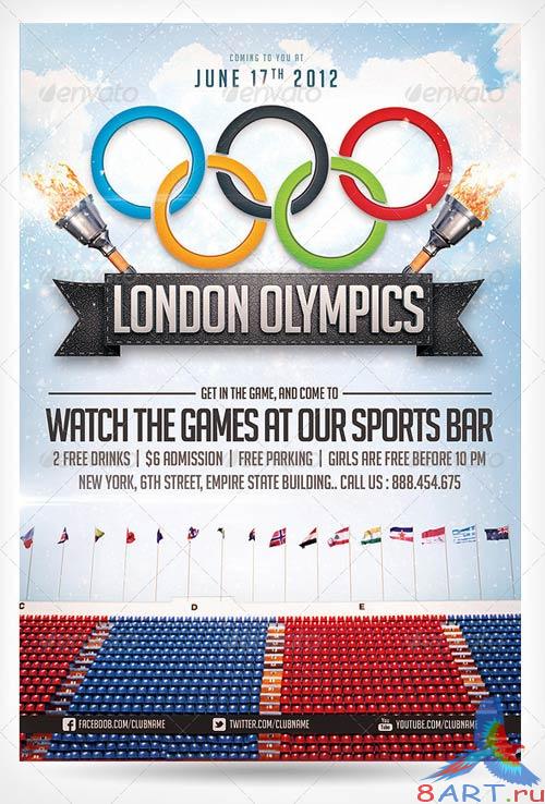 GraphicRiver 2012 Olympics sports flyer