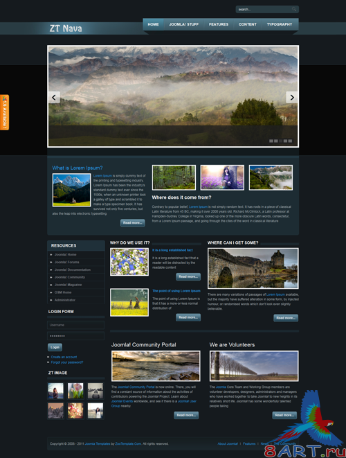 5 WebSite ZooTemplate for Joomla 1.6 5 WebSite ZooTemplate for Joomla 1.6