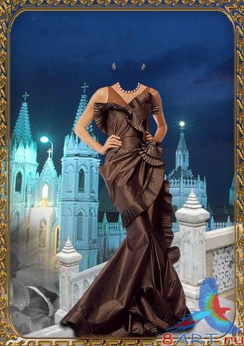 Шаблон в интересах фотошоп – около замка Шаблон в интересах фотошоп – около замка