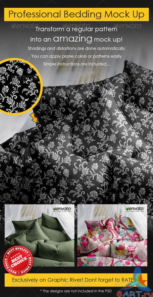 GraphicRiver Professional Bedding Mock Up