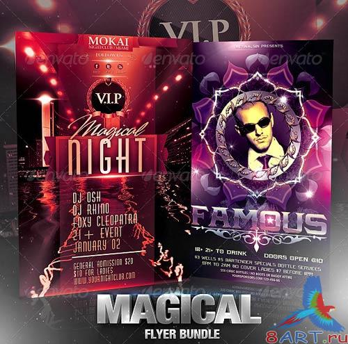 GraphicRiver Magical Flyer Bundle