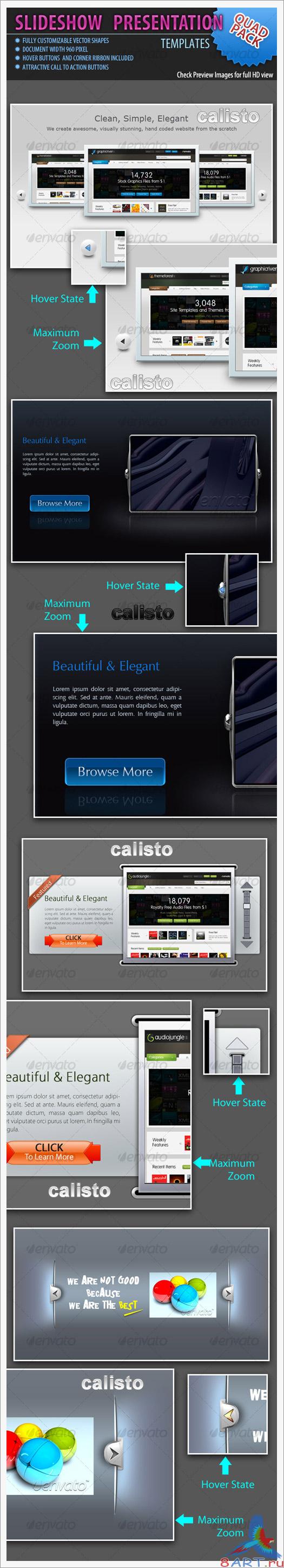 Slideshow Templates Quad Pack - GraphicRiver