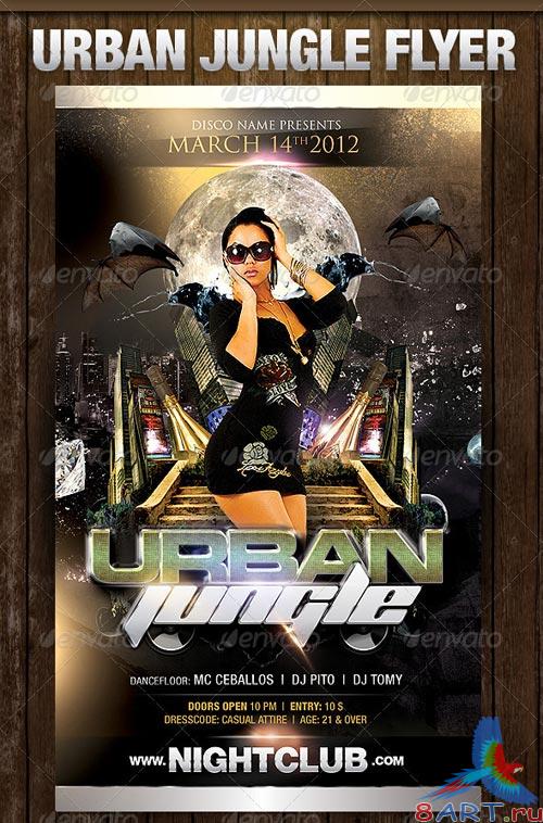 GraphicRiver Urban Jungle Flyer