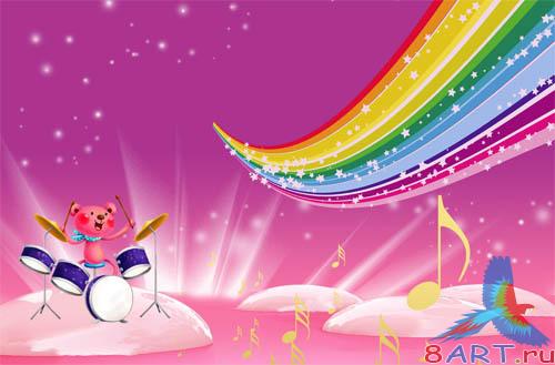 PSD - Funny Music Template