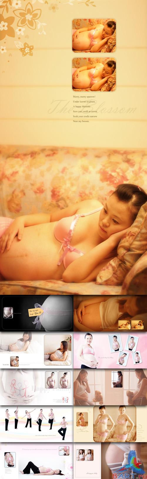 Art photo photo template pretty pregnant mom Art photo photo template pretty pregnant mom