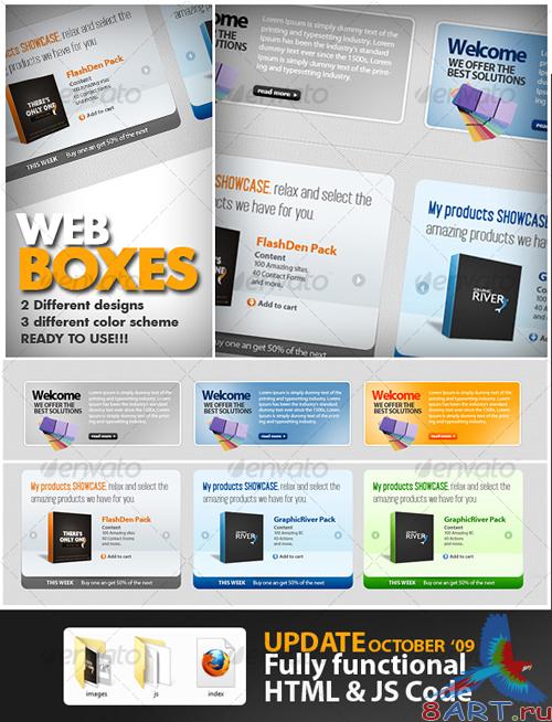 Great Web Boxes - GraphicRiver