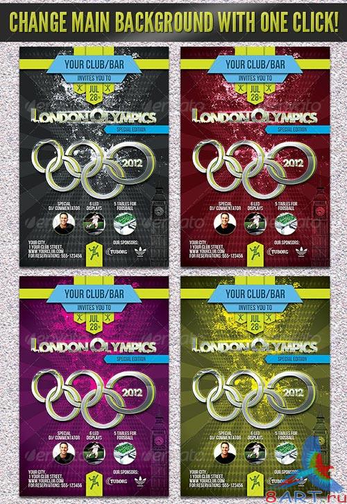 GraphicRiver London Olympics Flyer