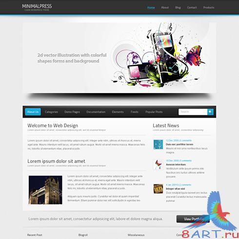 Dynamic CSS Templates - Minipress