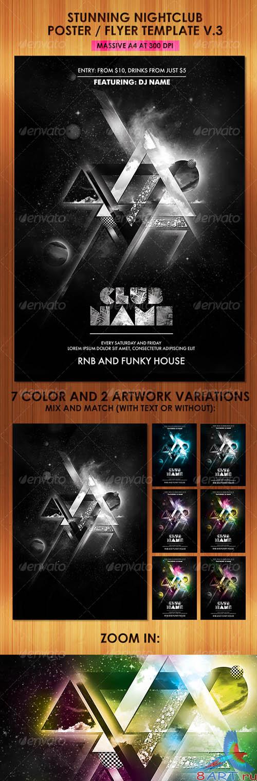 Stunning Nightclub Poster Flyer Template - GraphicRiver