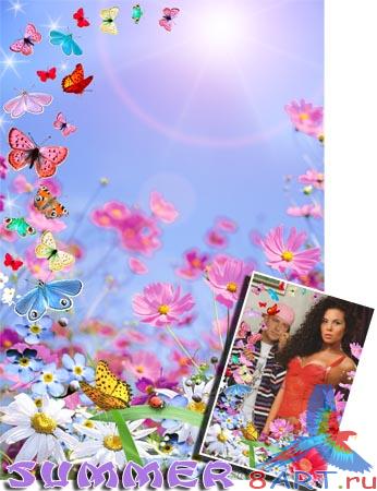 Летняя рамочка | Summer (PSD frame) Летняя рамочка | Summer (PSD frame)