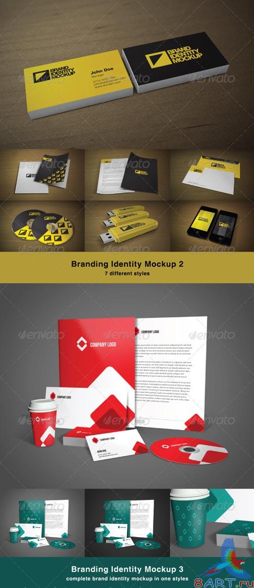 GraphicRiver Brand Identity Mock-up Bundle