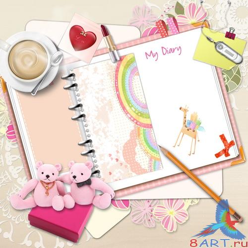 PSD-Diary of girl # 2   # 2 