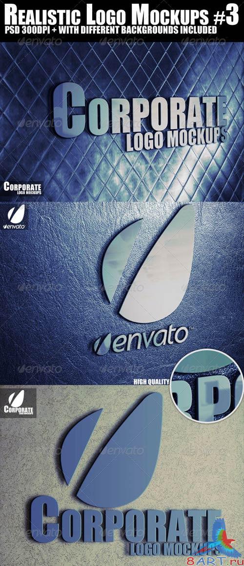 GraphicRiver Realistic Logo Mockups 3