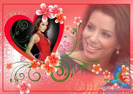 Photoframe-Loving lady - Нежная женщина(Рамка в интересах фото) Photoframe-Loving lady - Нежная женщина(Рамка в интересах фото)