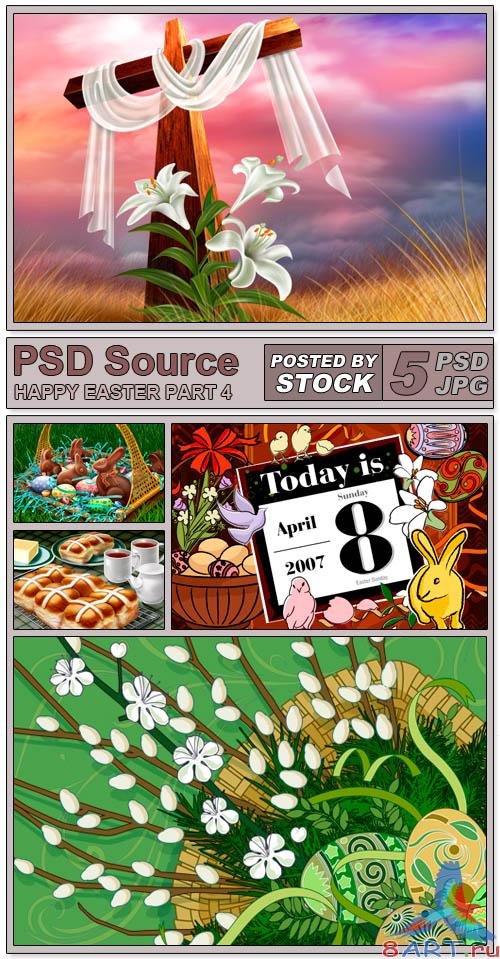 PSD Source - Happy Easter 4