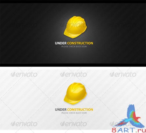 GraphicRiver Under Construction WebPage Template (set of 2)