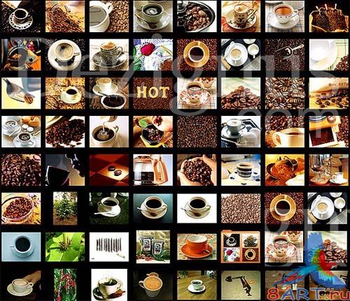 Coffee Cups, Coffee beans