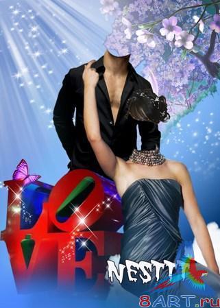 ������ � ������ ���� Photoshop - Love