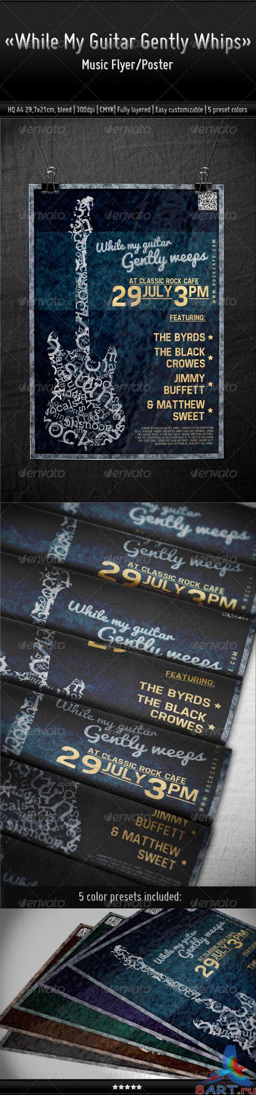 GraphicRiver - While My Guitar Gently Whips - Rock Music 2723541 GraphicRiver - While My Guitar Gently Whips - Rock Music 2723541