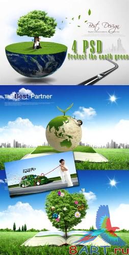 ������� ������� - ��� (PSD template)