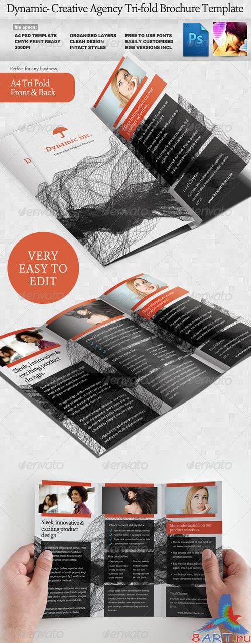 GraphicRiver Dynamic Tri-fold Brochure Template