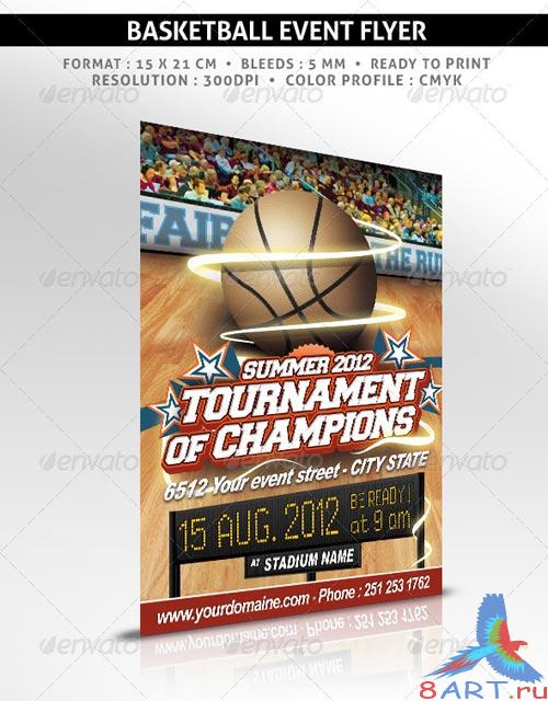 GraphicRiver Basketball Event Flyer