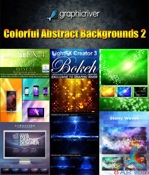 GraphicRiver Colorful Abstract Backgrounds Pack 2