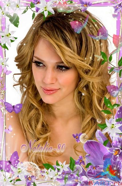 Весенняя рамочка в угоду кому оформления фото - Волшебное цветение крокусов Весенняя рамочка к оформления фото - Волшебное цветение крокусов