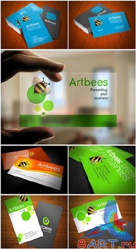 PSD Templates - Great Business Cards 4 Styles
