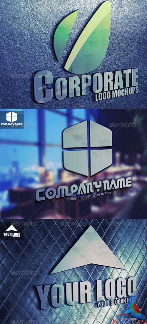 GraphicRiver Realistic Logo Mockups 3