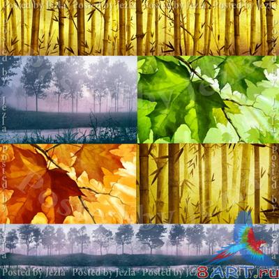 PSD Исходники - Лес, Деревья (Forest) PSD Исходники - Лес, Деревья (Forest)