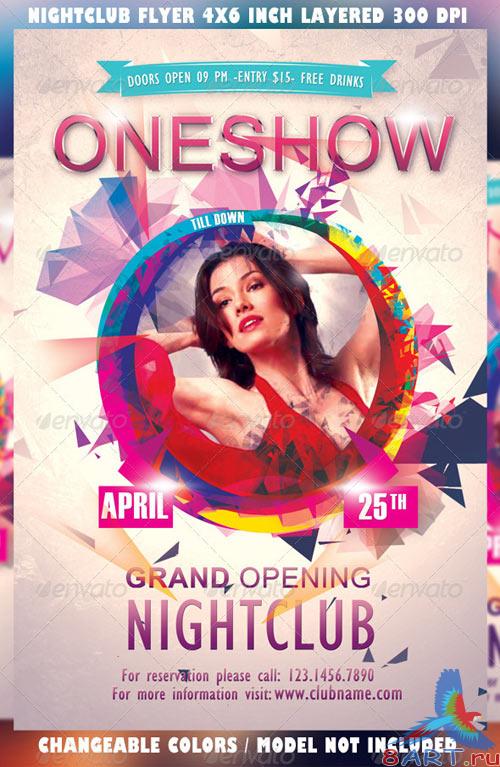GraphicRiver Night Club Party Flyer Template
