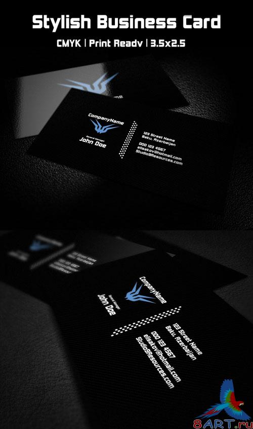 PSD Template - Stylish Business Card