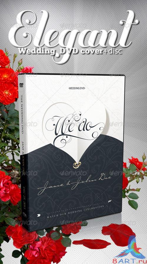 GraphicRiver Elegant Wedding DVD Covers and Disc Label