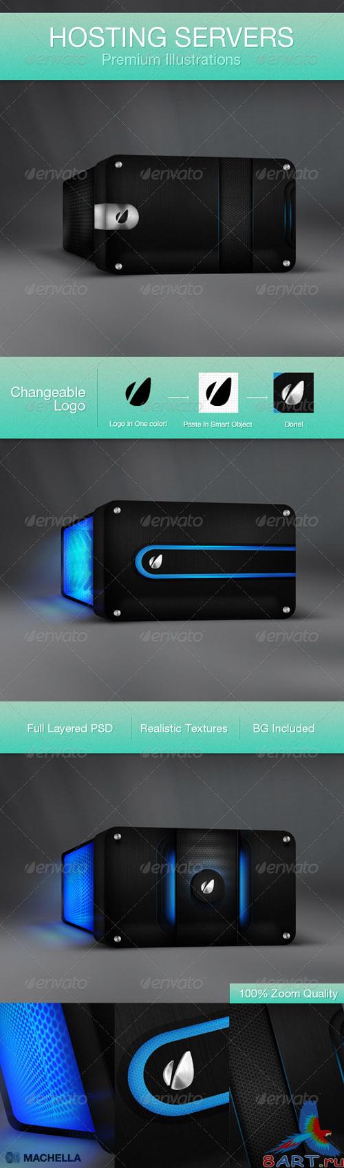 GraphicRiver - Hosting Servers